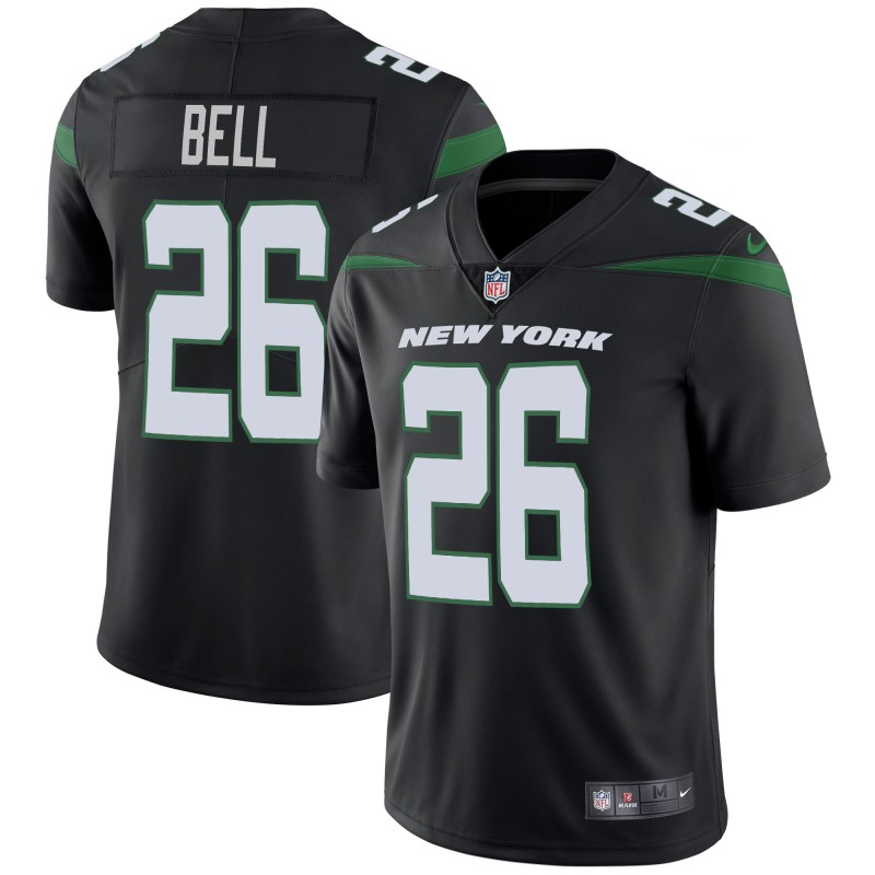 Men's New York Jets 26 Le'Veon Bell 2019 Black Vapor Untouchable Limited Stitched NFL Jersey